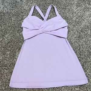 Lululemon tank top w/ built in sports bra